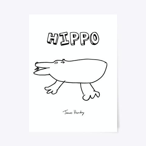 The Hippo Standard Maglietta Front