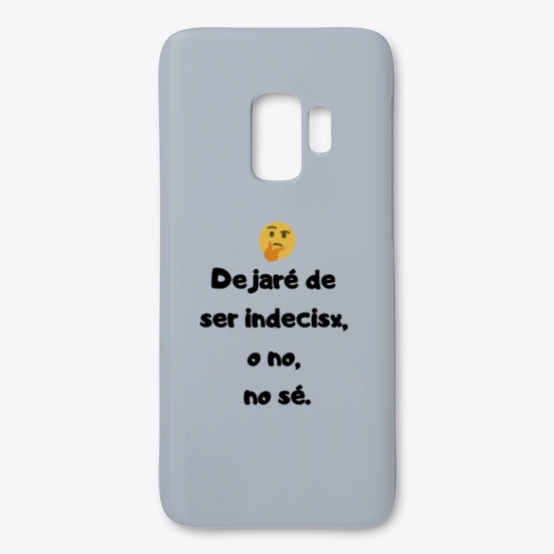 Dejare de ser indecisx , o no , no se