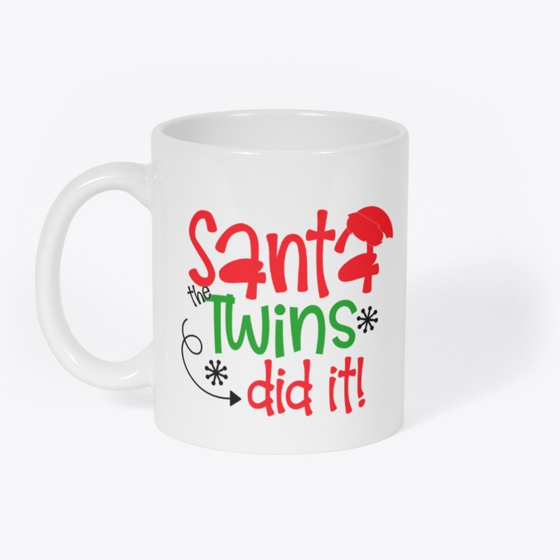 Santa The Twins Did It Christmas