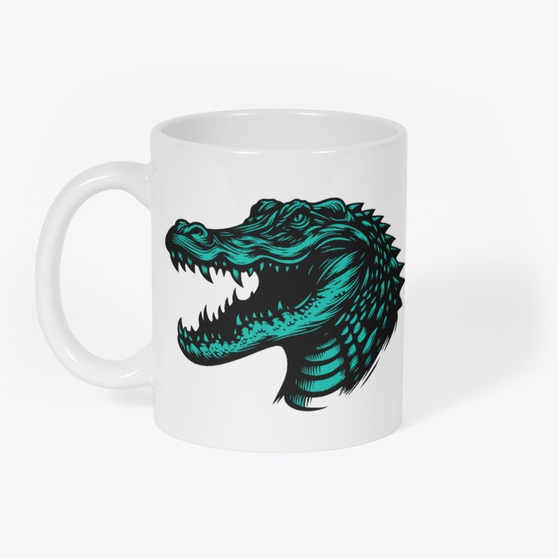 Angry Alligator Wildlife Design