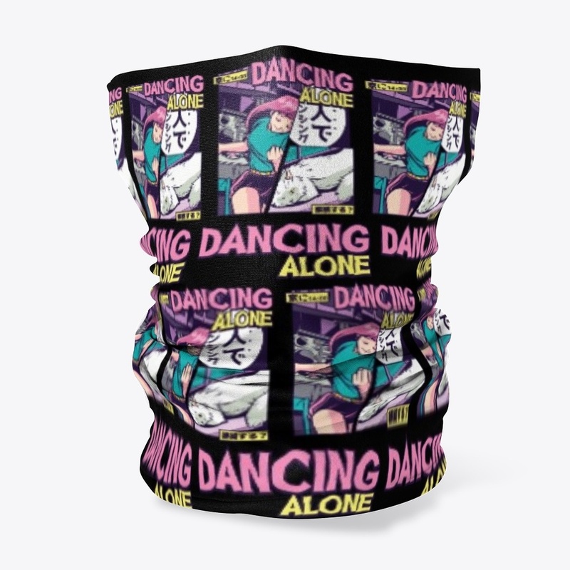 Anime Vaporwave Dancing Girl
