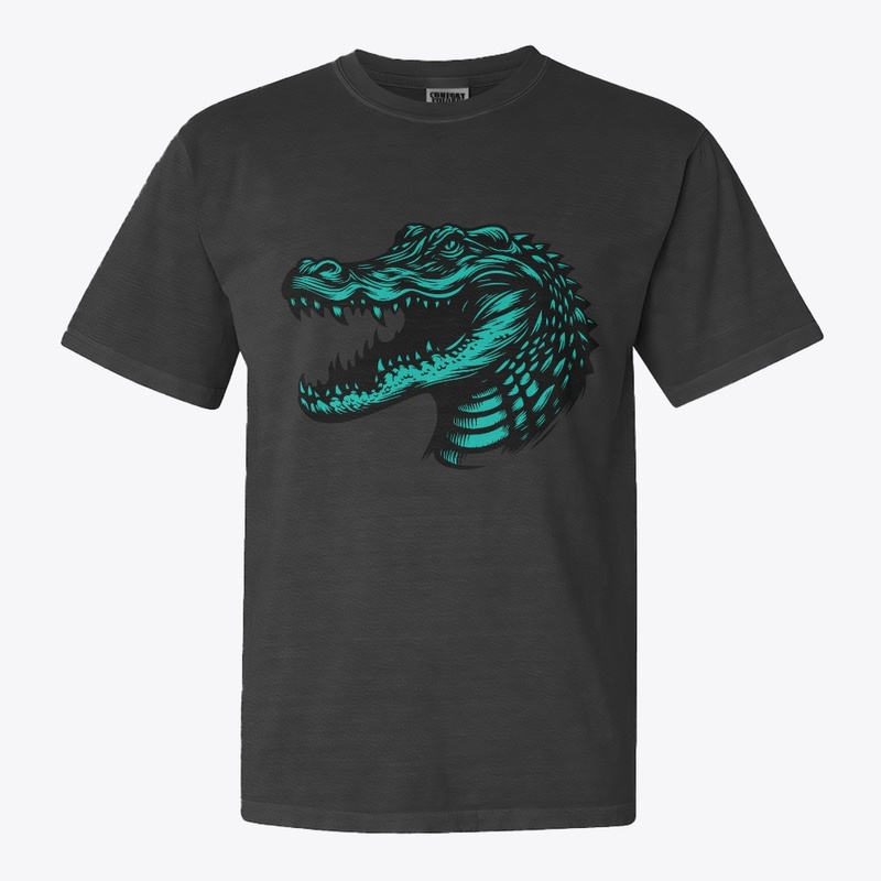 Angry Alligator Wildlife Design