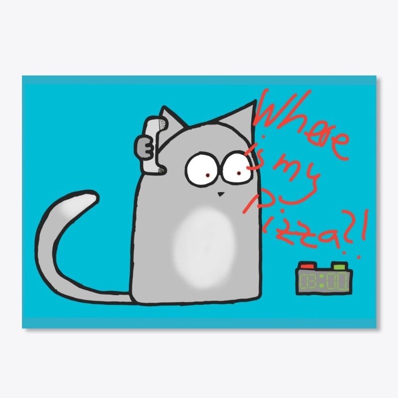 A Cat, that wanna Pizza