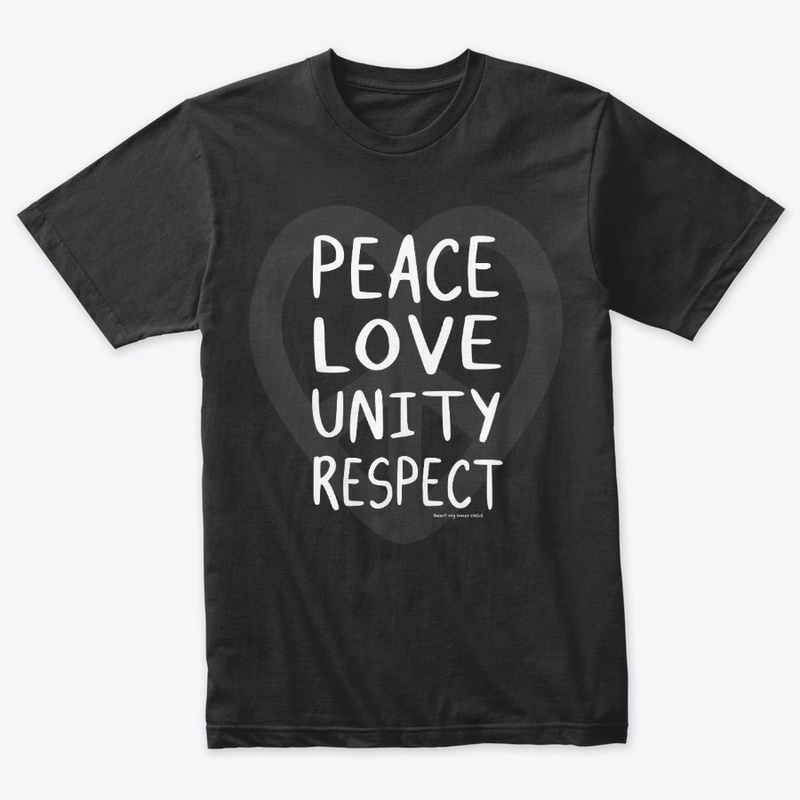 PEACE LOVE UNITY RESPECT