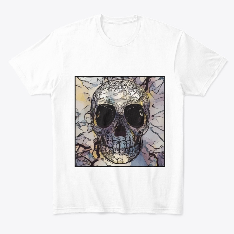 Artsy Skull T-Shirt
