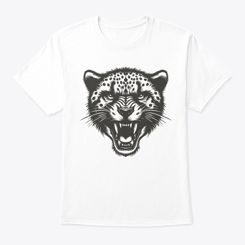 Powerful Cheetah Head Design