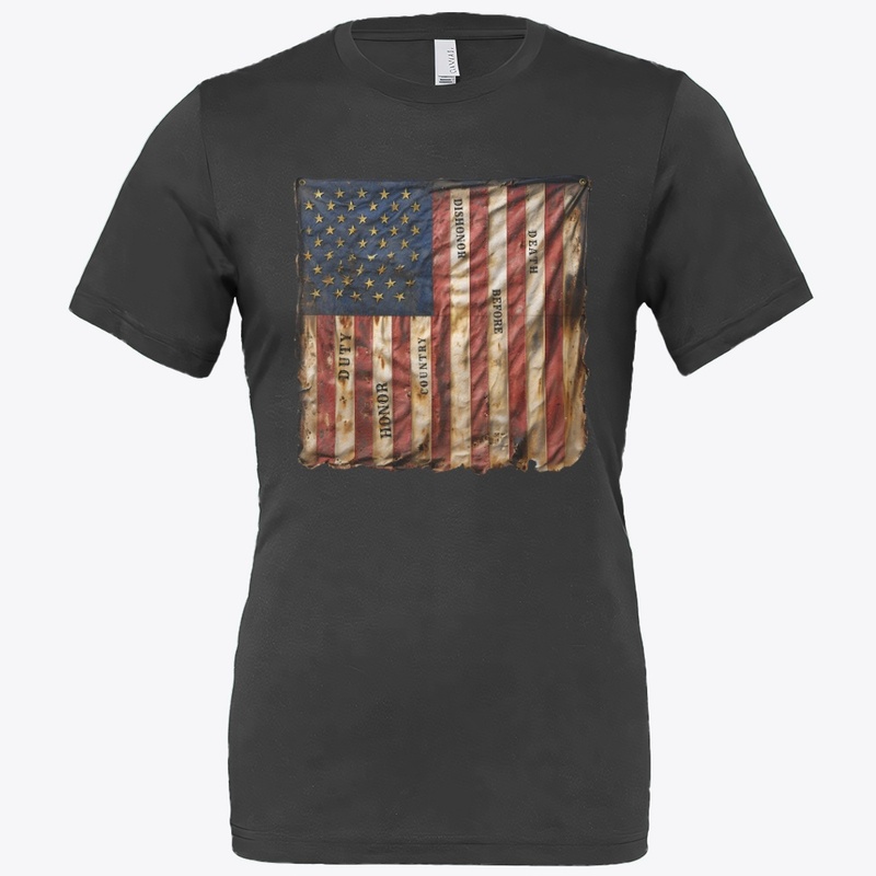 Duty Honor Country Flag - Bella Canvas 3001 | Classic Unisex Jersey T-Shirt - Bella Canvas 3001 | Classic Unisex Jersey T-Shirt - Bella Canvas 3001 | Classic Unisex Jersey T-Shirt - Bella Canvas 3001 | Classic Unisex Jersey T-Shirt
