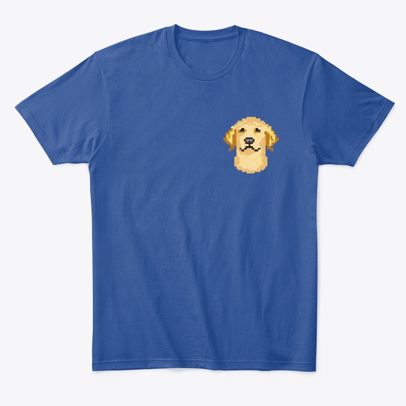 Golden Retriever Pixel Art
