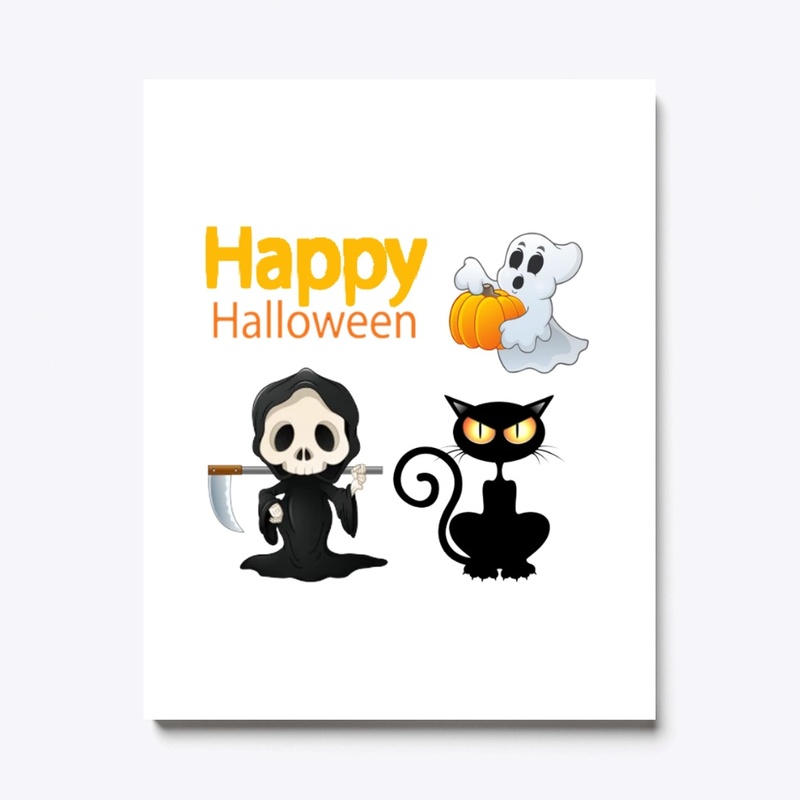 Happy Halloween -  Black cat 08