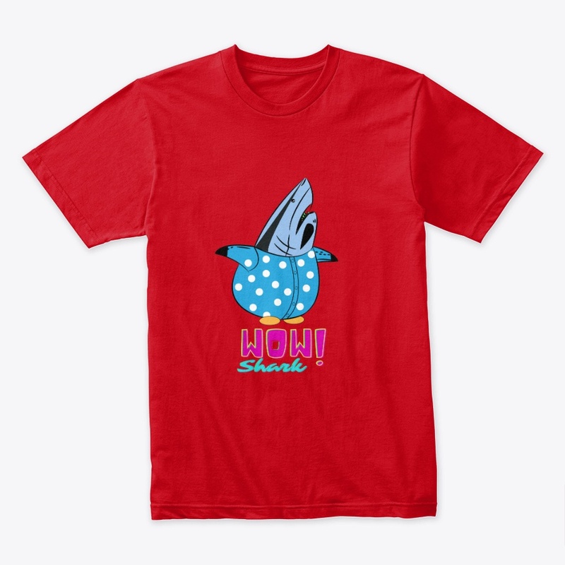 Fun Shark Trending Red
