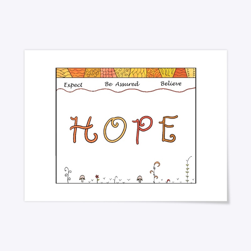 Hope Design in Oranges and Yellows 