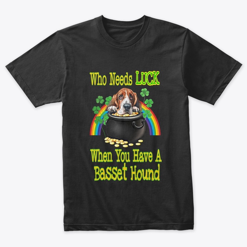 Basset Hound St. Patrick's Day