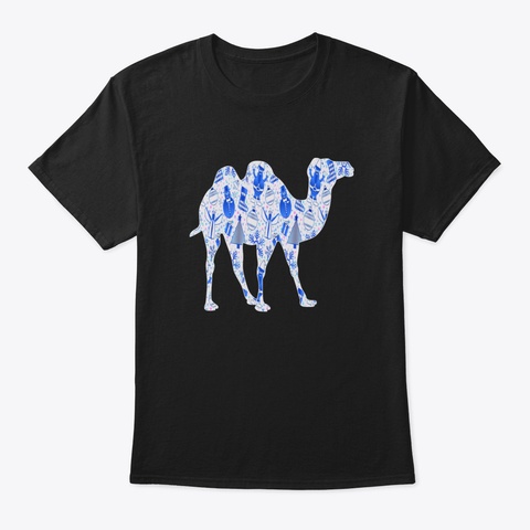Camel 258 Black T-Shirt Front