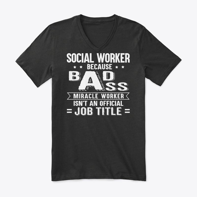 Funny Social Worker Gift Miracle Worker