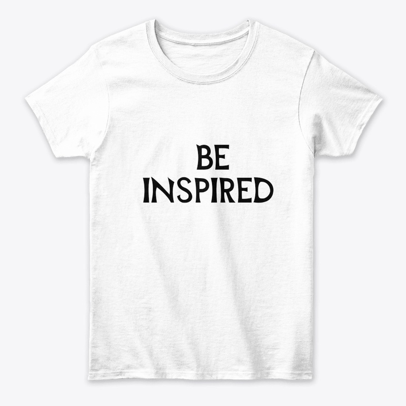 Be inspired printed t shirt