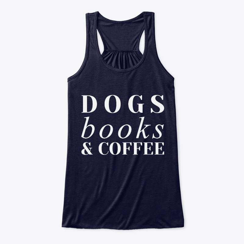 Dogs Books & Coffee New Premium Shirt 