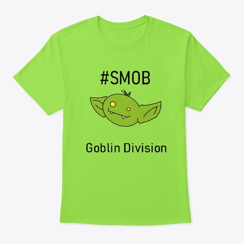 #Smob Lime T-Shirt Front
