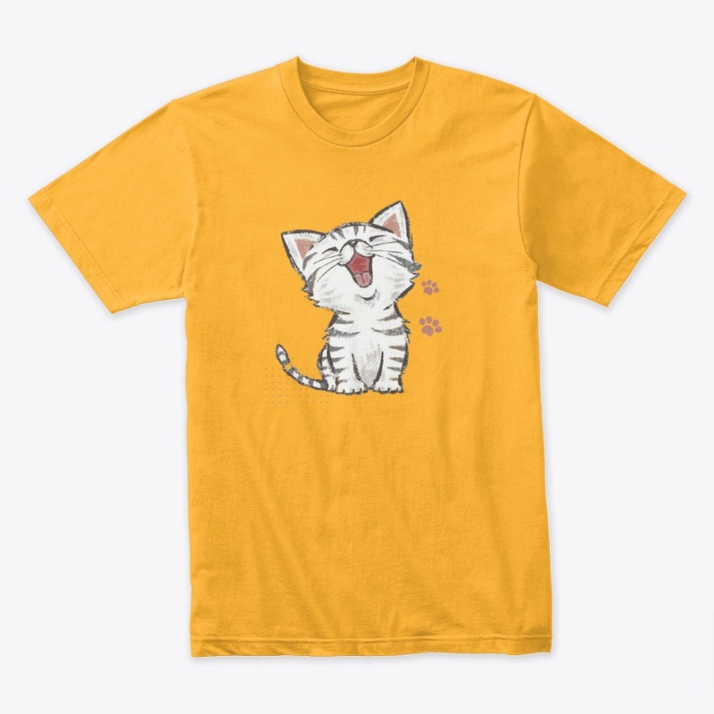 Cute cat T-shirt