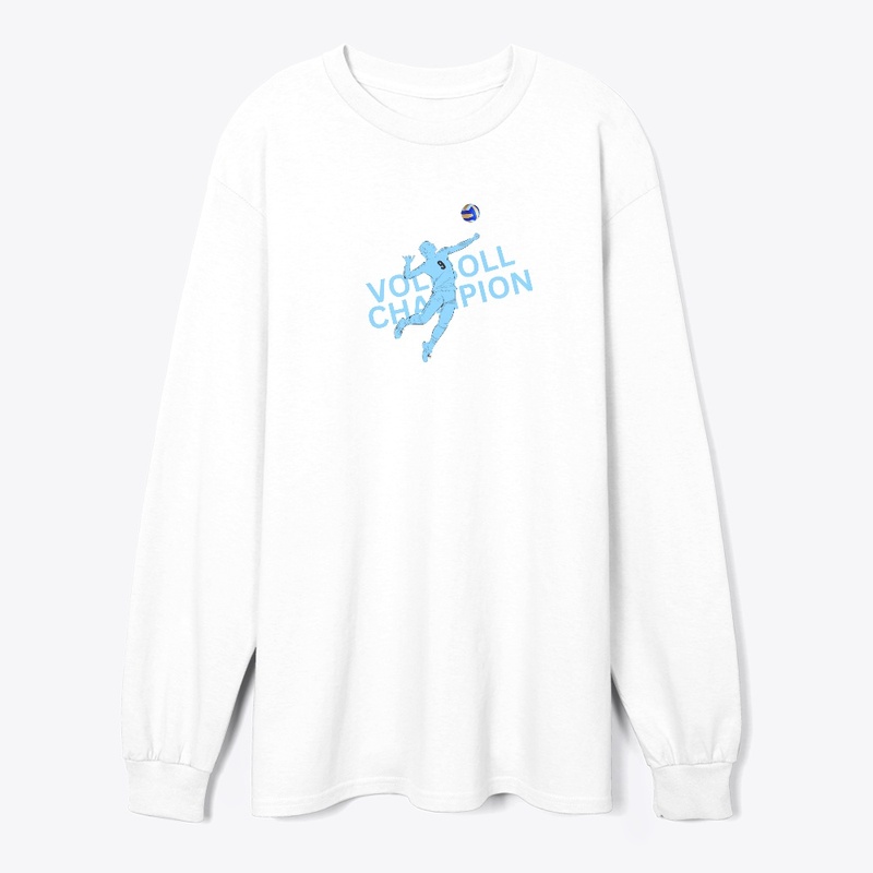 Voliball tex printed white hoodies 