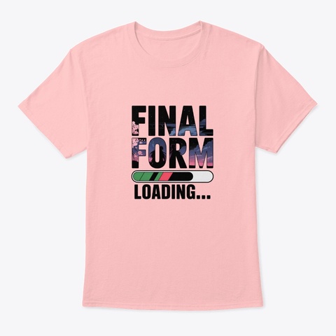 Final Form Loading Pale Pink T-Shirt Front