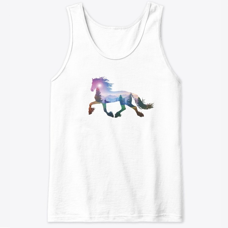 Horse in Trees