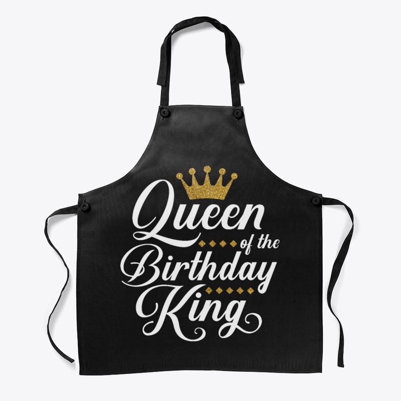 Queen Of The Birthday King Gold Crown