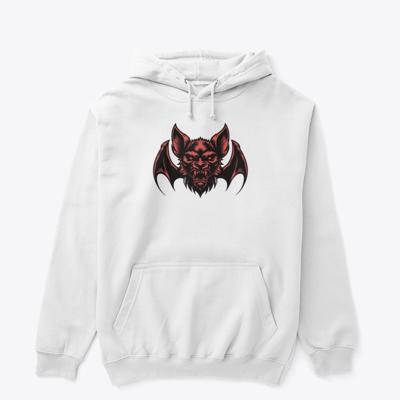 Intense Bat Illustration