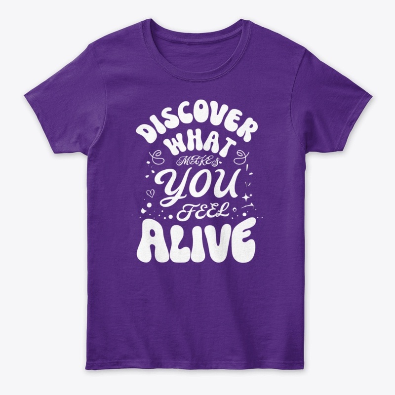 Feel Alive Adventure Travel Tee"USA"UK