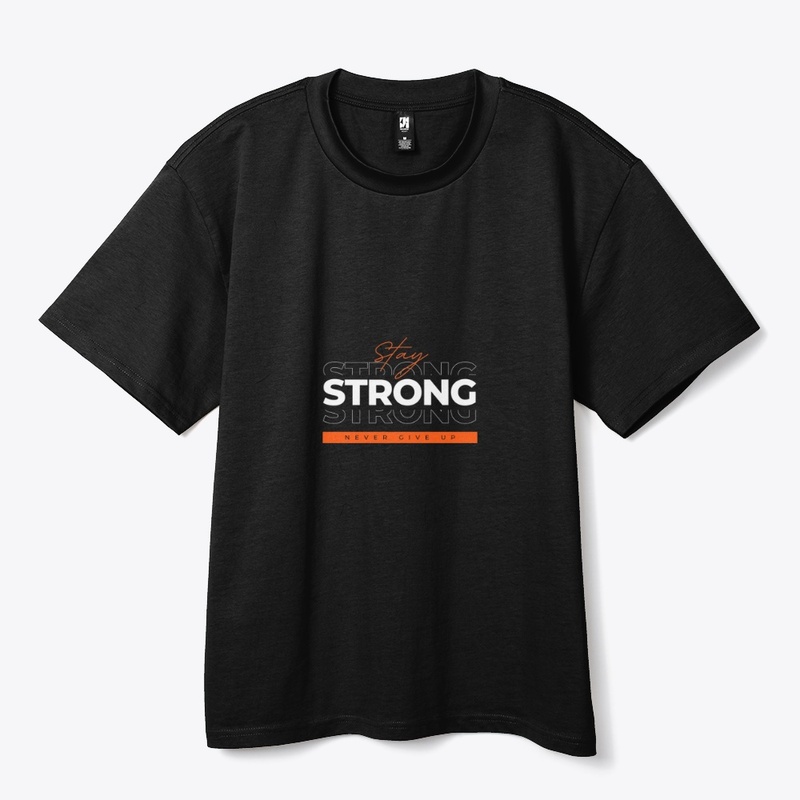 Never Give Up Motivational T-Shirt