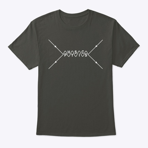Feynman Physics Smoke Gray áo T-Shirt Front