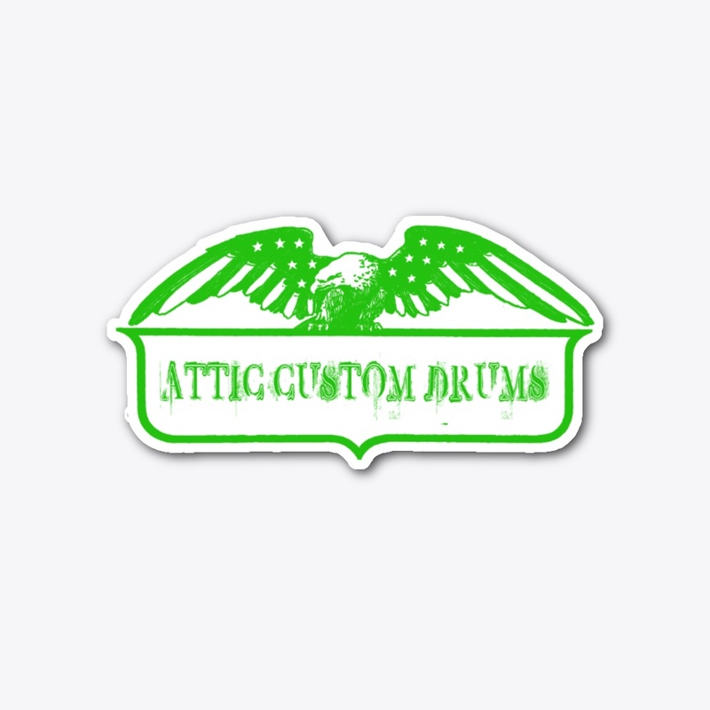 ACD - Eagle Green Die Cut Sticker