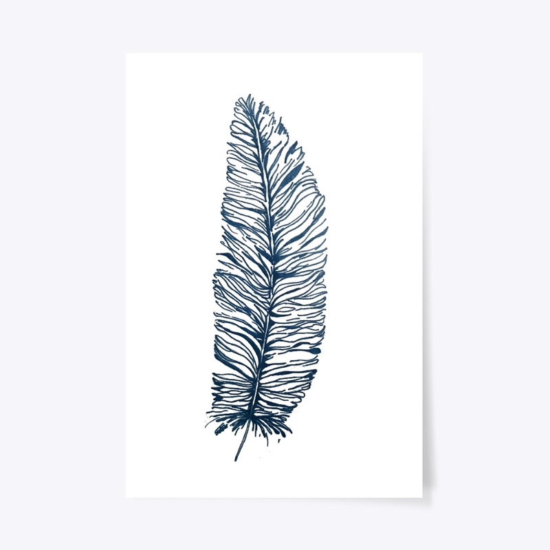 Feather Art Print