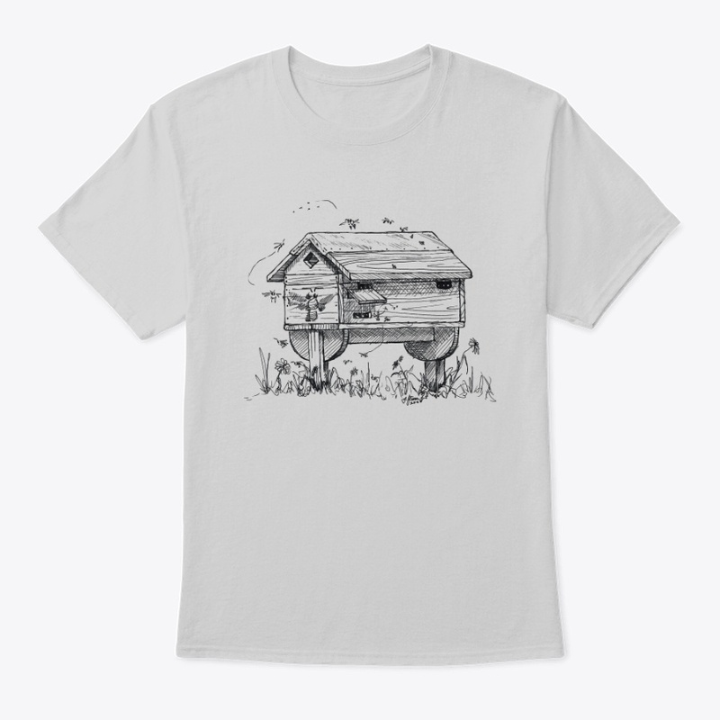 Horizontal Bee Hive T-Shirt