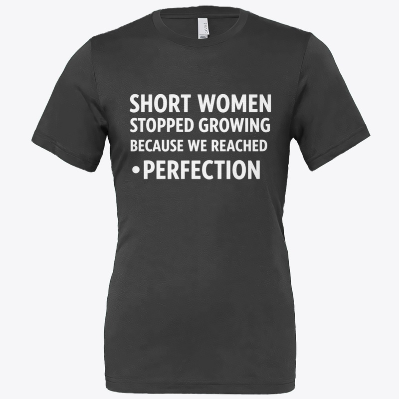 SHORT WOMEN STOPPED GROWING BECAUSE JOKE