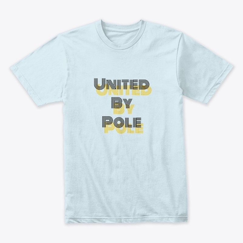 United By Pole Shadow Text