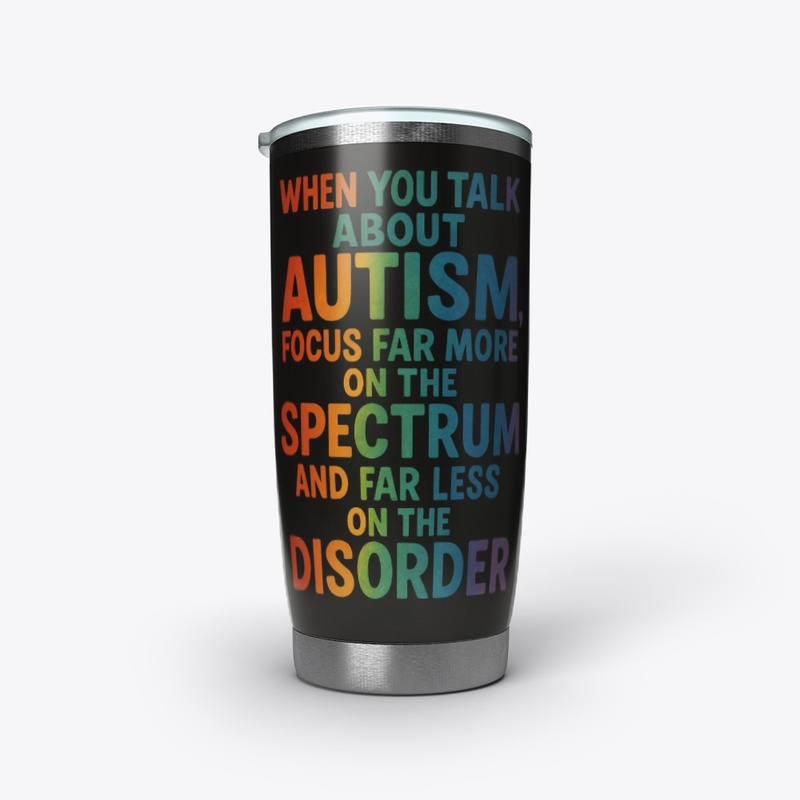 Focus on the Spectrum, not the Disorder