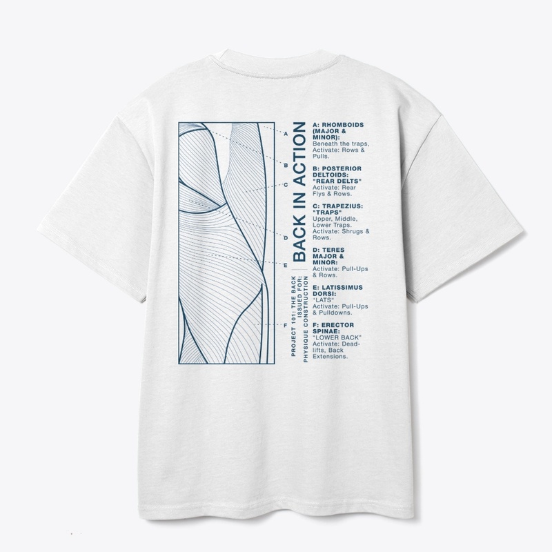 THE BACK MAJOR - AKA "LATS” - White
