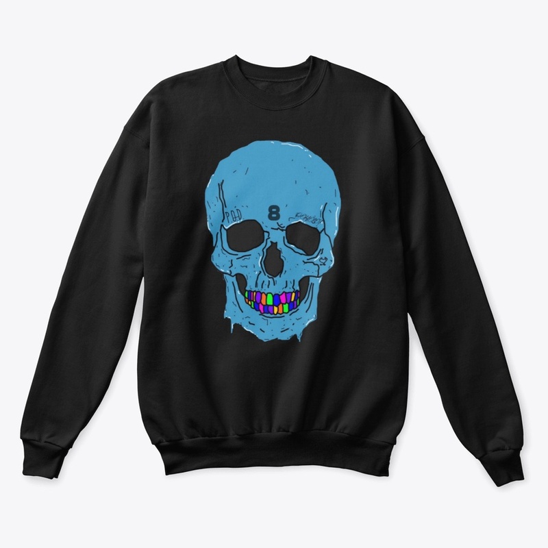 BLUE SKULL