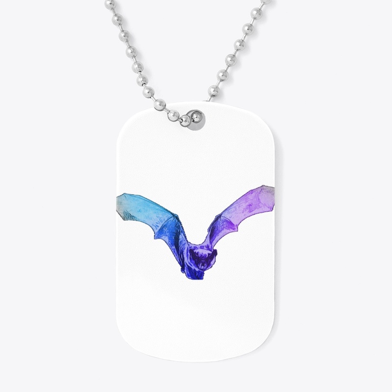 Cool Bat colorful design 