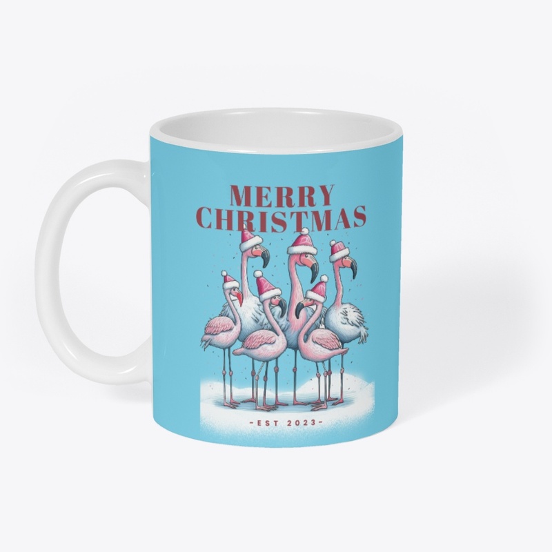 Flamingo Christmas
