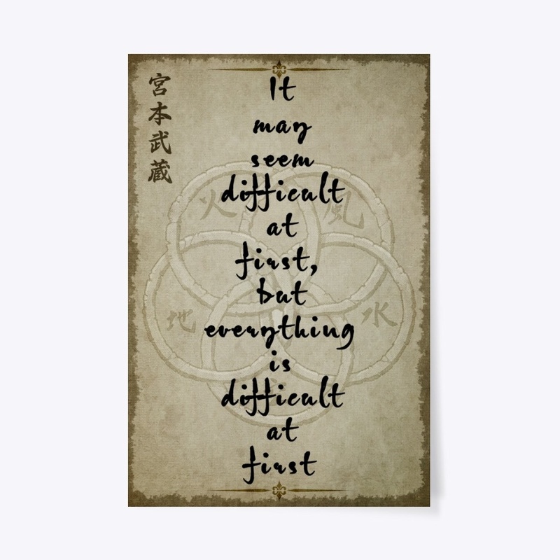 Samurai poster It may seem