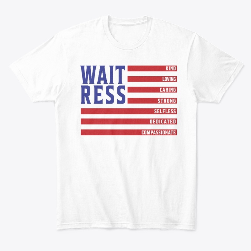 Waitress Flag Hoodie 