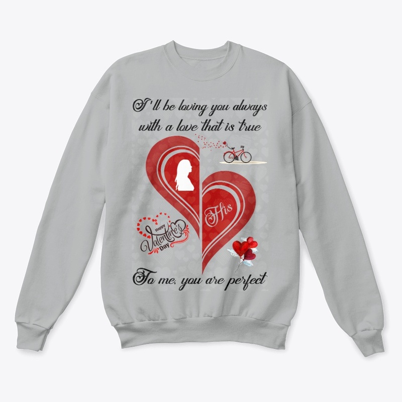 Valentine Couple T Shirt half Heart Male