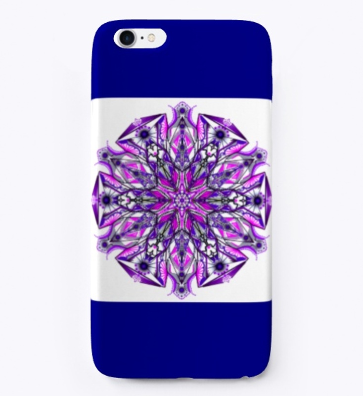 Mandala "Purple Drop"