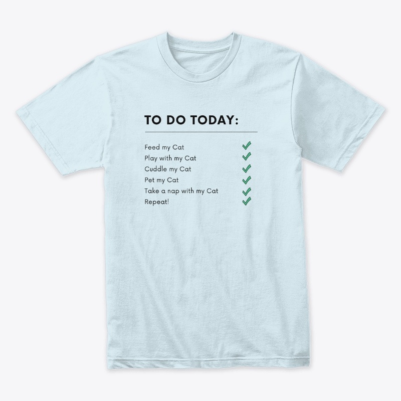 To Do Today Cat list