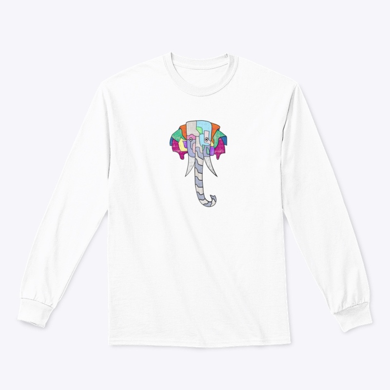 Cute and Colourful Elephant 