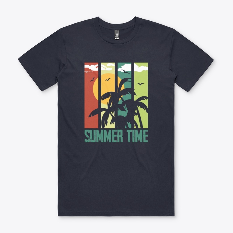 Summer Time T-shirt Design
