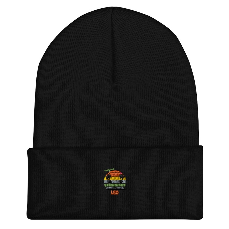 Tropical-LEO | Beanie Black