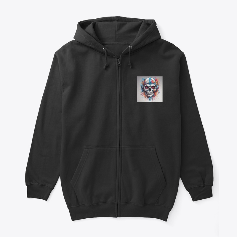 Demon Black Hooded Jacket ( Customized )