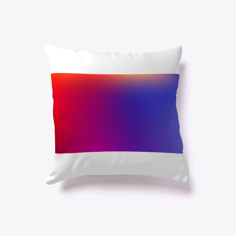  Red and Blue Blurry Background Art